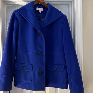 Bright blue Pea Coat